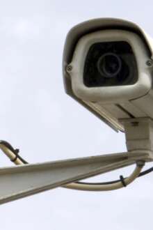 Câmara de videovigilância